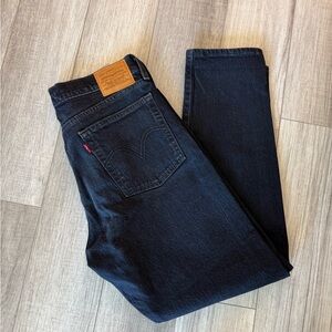 Levi's Black Straight Jeans Classic Style
